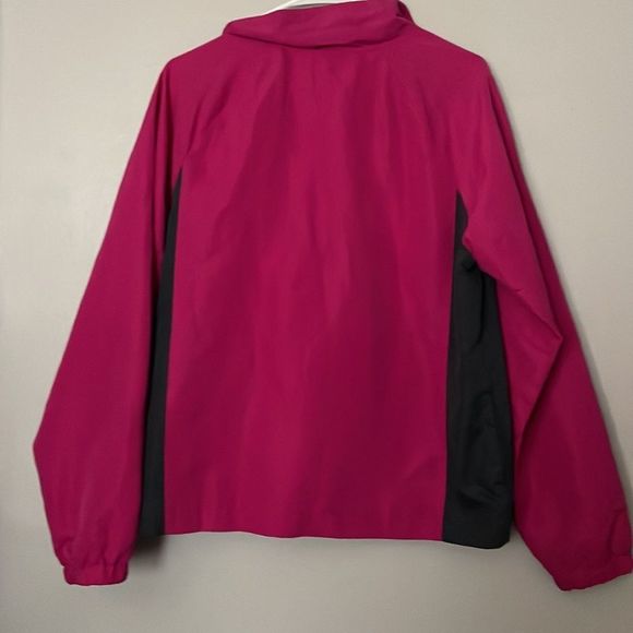 Danskin Large pink & gray lightweight spring coat. EUC. - Picture 2 of 7